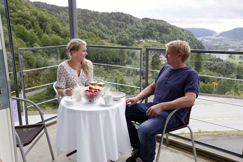 Utsikten Hotell Kvinesdal - Unike Hoteller Eksteriør billede